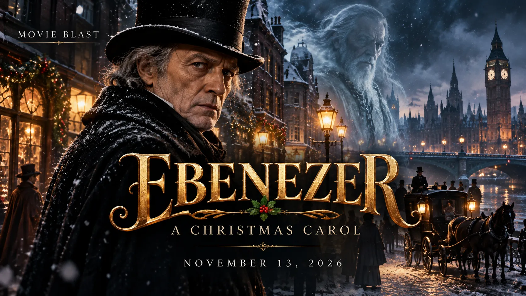 Movie Blast | Ebenezer: Johnny Depp Plays Scrooge