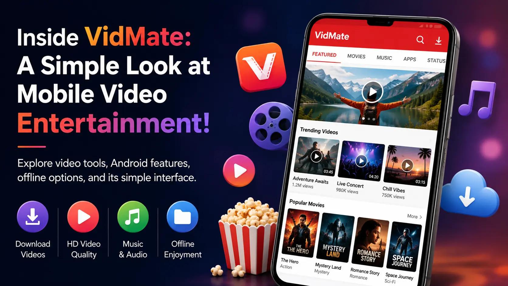Inside VidMate: A Simple Look at Mobile Video Entertainment!