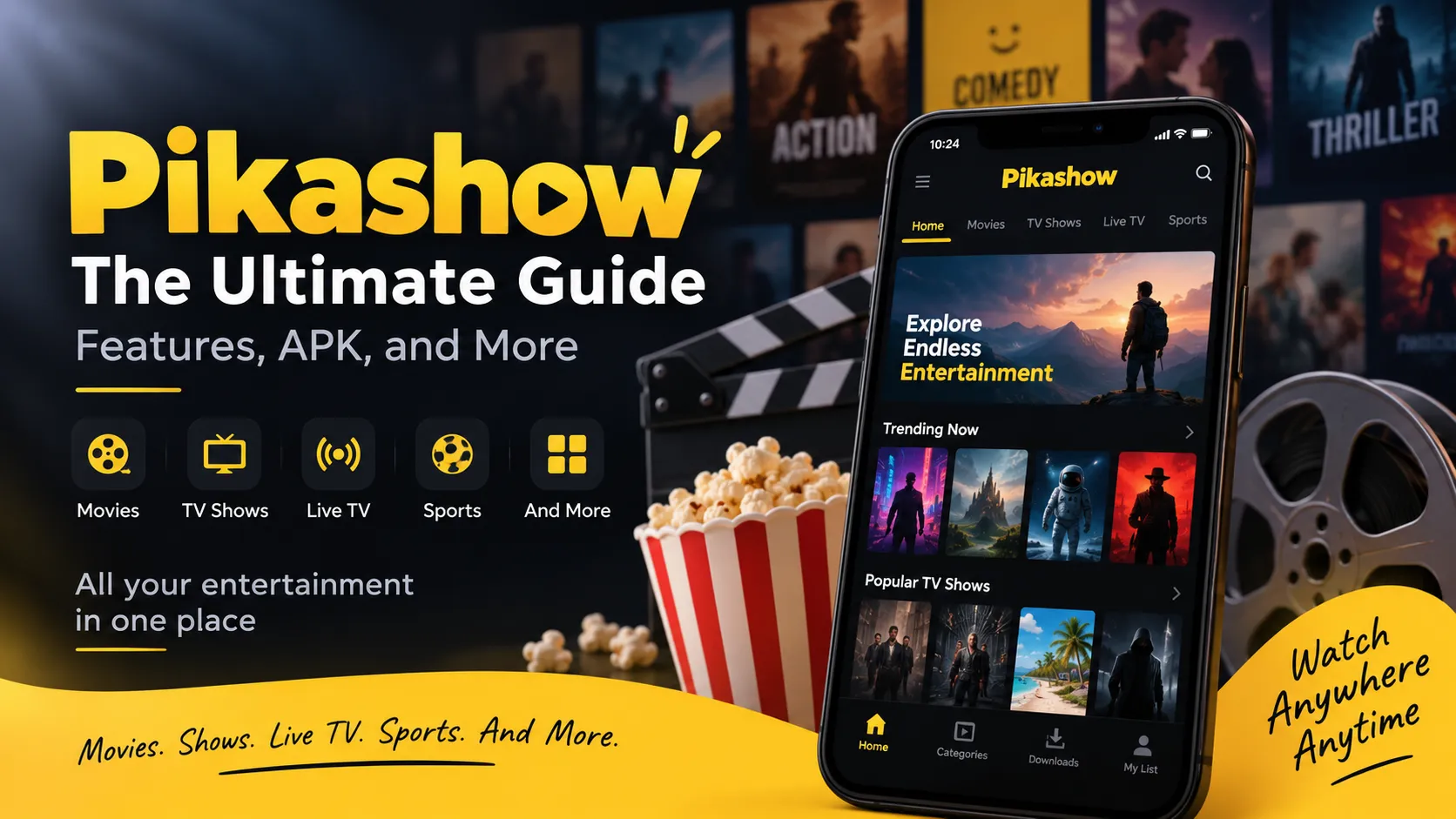 Pikashow Explained: Features, APK, and More